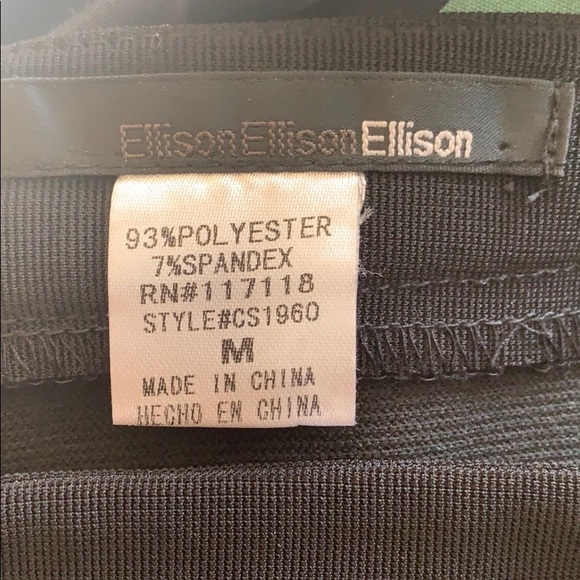 🍂 Ellison Gold & Black Band Skirt 🍂 - Picture 6 of 6